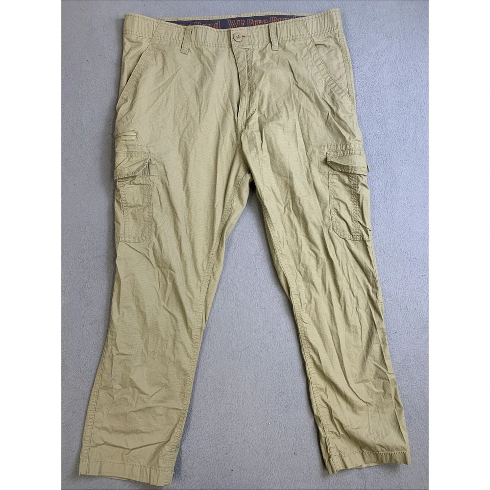 Wearfirst Cargo Pants Mens Size 40X30 Tan/Light Brown Utility Skater